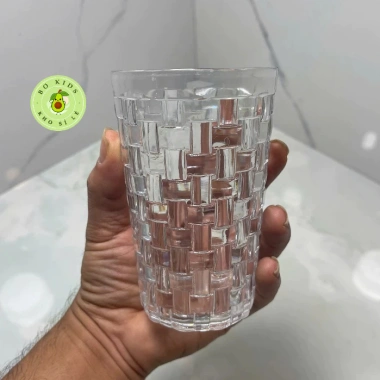 Cốc nhựa Hokori 380-450ml Đan mây, ly MICA cao cấp - Giá ưu đãi 12.870 VND 7