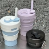 Cốc Nước và Cà Phê Gấp Gọn Silicon - Thể Thao Du Lịch Tiện Lợi, Kèm Ống Hút, Giá Chỉ 66.000₫ 3