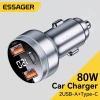 Cốc sạc nhanh ESSAGER 80W USB-C PD cho iPhone 14/13 Samsung Giá 262.000₫