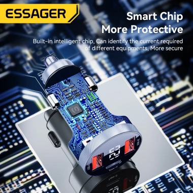 Cốc sạc nhanh ESSAGER 80W USB-C PD cho iPhone 14/13 Samsung Giá 262.000₫ 5
