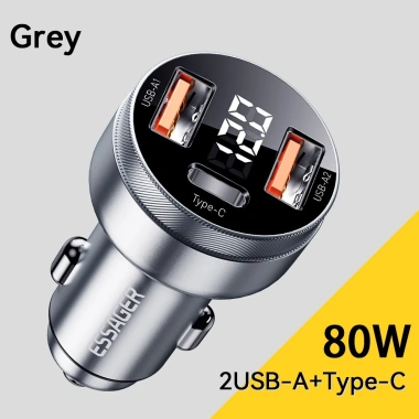 Cốc sạc nhanh ESSAGER 80W USB-C PD cho iPhone 14/13 Samsung Giá 262.000₫ 8