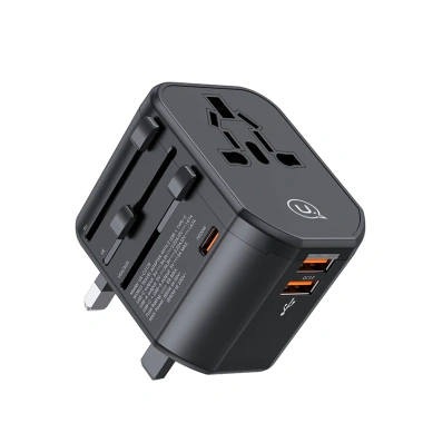 Cốc sạc nhanh USAMS 20W USB Type C đa năng EU US AU UK, phù hợp iPhone Android iPad Laptop, giá ưu đãi 269.500đ 2