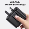 Cốc sạc nhanh USAMS 20W USB Type C đa năng EU US AU UK, phù hợp iPhone Android iPad Laptop, giá ưu đãi 269.500đ 5