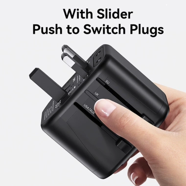 Cốc sạc nhanh USAMS 20W USB Type C đa năng EU US AU UK, phù hợp iPhone Android iPad Laptop, giá ưu đãi 269.500đ 5