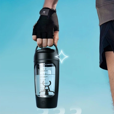 Cốc shaker điện tự động Tritan sạc lại: Lắc protein, nước, du lịch thể thao, giảm 20% 2