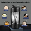 Cốc shaker điện tự động Tritan sạc lại: Lắc protein, nước, du lịch thể thao, giảm 20% 4
