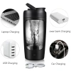 Cốc shaker điện tự động Tritan sạc lại: Lắc protein, nước, du lịch thể thao, giảm 20% 5
