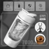 Cốc shaker điện tự động Tritan sạc lại: Lắc protein, nước, du lịch thể thao, giảm 20% 6