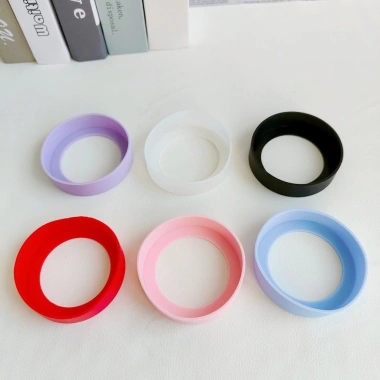 Cốc Silicon Đáy Nắp Giữ Nhiệt 7cm Chống Mòn, Vỏ Bảo Vệ Đường Kính, Giá Siêu Tiết Kiệm 46.675đ