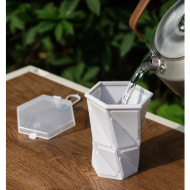 Cốc Silicon Du Lịch Gập Lại Cốc Nước Mềm Di Động BPA Free, Tiện Lợi, Giá 52.800 VND