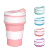 Cốc Silicone Gấp Gọn 350ml Có Nắp Đậy Đa Năng Du Lịch Giá Chỉ 55.000