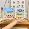 Cốc sứ 400ml Hình chú hề dễ thương - Quà sinh nhật, ngày tình nhân, bộ hộp cao cấp XCB, giảm 20%