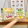 Cốc sứ 400ml Hình chú hề dễ thương - Quà sinh nhật, ngày tình nhân, bộ hộp cao cấp XCB, giảm 20% 3