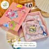 Cốc sứ 400ml hộp quà tặng C03 nắp thìa, hình đáng yêu, quà ý nghĩa cho bạn trai và bạn gái 2