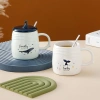 Cốc sứ Blue Whale cá nhân hoá khắc tên – Set quà tặng sinh nhật người yêu, bạn thân, giá 89.000₫ 2