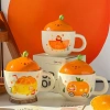 Cốc sứ Bumi Homedecor nắp quả quýt đáng yêu – Quà sinh nhật, decor chụp ảnh 3