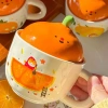 Cốc sứ Bumi Homedecor nắp quả quýt đáng yêu – Quà sinh nhật, decor chụp ảnh 7