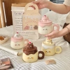 Cốc sứ cute 400ml - Quà tặng nữ, cốc uống nước xinh xắn, giá chỉ 135.000₫ 8