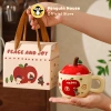 Cốc sứ cute 400ml Quà tặng sinh nhật ly sứ hình quả táo, giá ưu đãi 99.000đ