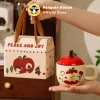 Cốc sứ cute 400ml Quà tặng sinh nhật ly sứ hình quả táo, giá ưu đãi 99.000đ 3