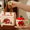 Cốc sứ cute 400ml Quà tặng sinh nhật ly sứ hình quả táo, giá ưu đãi 99.000đ 4