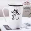 Cốc sứ in hình Chữ Cao Bồi & Nơ, khắc tên cá nhân hoá Đen Xanh, quà tặng 20.000₫ 2