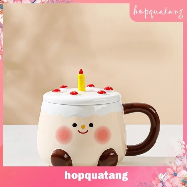 Cốc Sứ Quà Tặng Sinh Nhật Hình Bánh Kem Dễ Thương Ly Uống Nước Kèm Hộp Quà L17 Giá Ưu Đãi 164.000 9