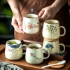 Cốc Sứ Thu Tụy 350ml phong cách Nhật men tiêu - Dùng văn phòng, trà, cafe, quà sinh nhật, giá 25.000 VND