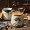 Cốc Sứ Thu Tụy 350ml phong cách Nhật men tiêu - Dùng văn phòng, trà, cafe, quà sinh nhật, giá 25.000 VND 3