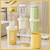 Cốc Súc Miệng Nhựa Cao Cấp Du Lịch 3-4 Cốc – Bộ Đựng Bàn Chải Kem Đánh Răng Hanmala Decor 2