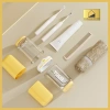 Cốc Súc Miệng Nhựa Cao Cấp Du Lịch 3-4 Cốc – Bộ Đựng Bàn Chải Kem Đánh Răng Hanmala Decor 3