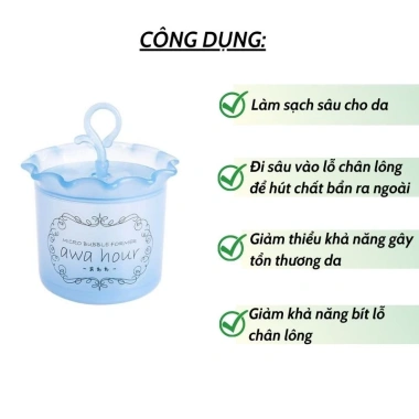 Cốc tạo bọt dầu gội sữa rửa mặt Tai Thỏ nhỏ gọn tiện dụng, giá chỉ 15.999 VND 8