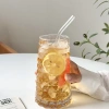 Cốc Thủy Tinh Hình Tháp Kim Cương 520ml Ly Đa Năng Uống Nước, Cocktail, Trà, Sinh Tố, Nước Ép Giảm Giá Đến 55k 7