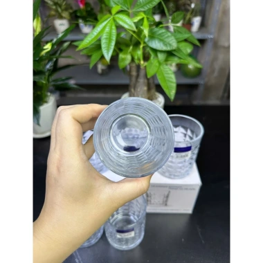 Cốc Thủy Tinh Hoạt Tiết Sang Trọng, Decor Phòng Khách & Văn Phòng, Mã DSY 2.027-1, Giá 19.000₫ 5