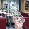 Cốc uống nước KUNHEV 550ml Chai hoạt hình dễ thương du lịch bé, dụng cụ thể thao di động kèm bình sữa 10