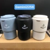 Cốc uống nước nhựa chịu nhiệt, nắp xoay đa năng, có lỗ cắm ống hút, giá 38.000đ 2