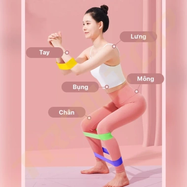 COD Trailtop Combo Tấm Đệm TPE Dày, Balance Pad & Dây Kháng Lực - Thảm Yoga, Gym 249k