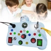 Cofordos Bảng Giác Quan Montessori - Đồ chơi chuyển nút công tắc LED, giáo dục mầm non, 189.200₫ 6