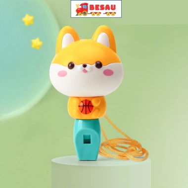Còi Thổi Hình Con Vật Dễ Thương - Đồ Chơi Âm Nhạc Cho Bé Trai & Gái BS16 5