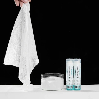 Combo 05 Lọ Khăn Mặt Nén Silkwipes 10 Viên Nhỏ Gọn Bỏ Túi, Tiện Dụng 70.000 6
