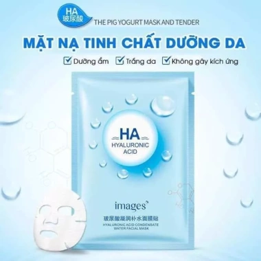 Combo 10-50 miếng Mặt Nạ HA Dưỡng Da Cấp Ẩm, Căng Mướt, Trắng Sáng - Giá 29.000