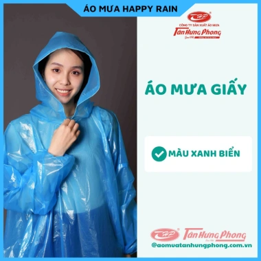 Combo 10 Áo Mưa Cao Cấp Tiện Lợi Du Lịch – Giấy Tân Hưng Phong, Giá 74.000đ