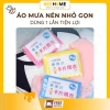Combo 10 Áo Mưa Nén Nhỏ Gọn Dùng 1 Lần Tiện Lợi Bỏ Túi Phù Hợp Mọi Tuổi Giá 40k