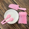 Combo 10 bịh dĩa giấy, nĩa cao cấp và dao chỉ 50.000 VND - Tiết kiệm cho tiệc gia đình 2