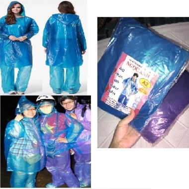 Combo 10 bộ A2 quần áo đi mưa cao cấp - Không cúc, không thấm nước, giá chỉ 42.000đ
