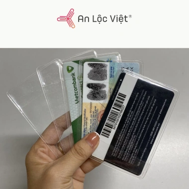 Combo 10 Bọc CCCD CMND ATM và Hộ Chiếu PVC Trong Suốt Chống Thấm Nước Giá 25.400đ