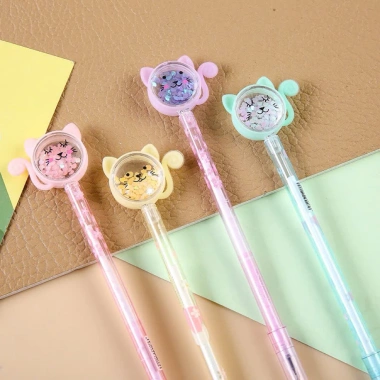 Combo 10 Bút Cute Nhũ Giá Rẻ Sỉ 4k - Đồ Dùng Học Tập Bé, Bút Noel Quà Tặng Học Sinh Giá chỉ 45k 9