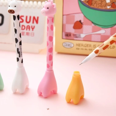 Combo 10 Bút Hươu Cao Cổ Dễ Thương Cho Bé Văn Phòng Phẩm Giá Rẻ, Quà Tặng Học Sinh 32.000₫ 6