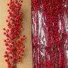 Combo 10 Cành Đào Đông 12 Nhánh 100cm Quả Đỏ Trang Trí Tết Nhà Cửa - 57.000đ