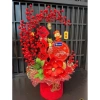 Combo 10 cành đào đông + dẻ quạt Tết - Giá ưu đãi 48.000₫, tạo không khí xuân 3